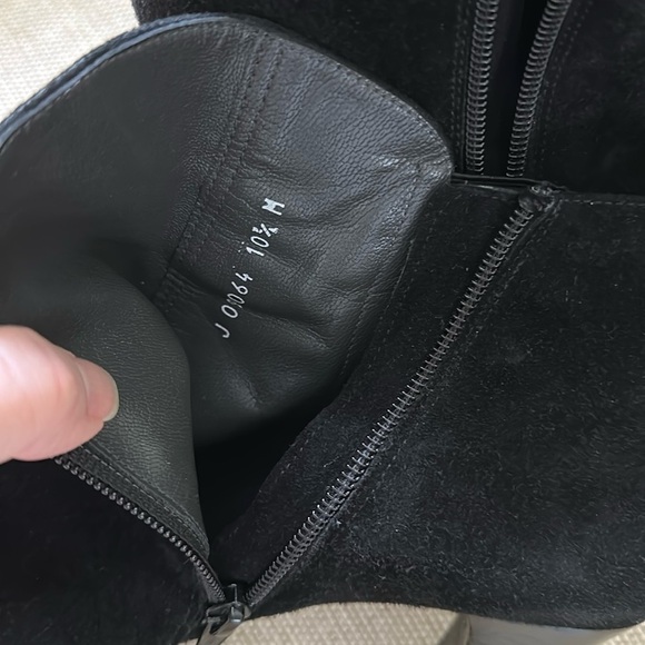 Stuart Weitzman Black Heeled Boots - Picture 6 of 16